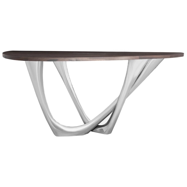 Zieta-G-Console-konsola-wariant-G-Console-Duo-Right-blat-Bog-Oak-nogi-Inox-Brushed-1.jpg Zięta G-Console konsola wariant G-Console Duo Right blat Bog Oak nogi Inox Brushed