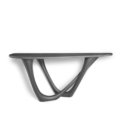 Zięta G-Console konsola wariant G-Console Duo Right blat Concrete No.3 nogi Graphite Grey Matt 7021