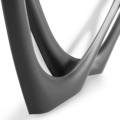 Zięta G-Console konsola wariant G-Console Duo Right blat Concrete No.3 nogi Graphite Grey Matt 7021