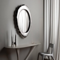 Zięta G-Console konsola wariant G-Console Duo Right blat Concrete No.3 nogi Inox Brushed