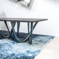 Zięta G-Table stół wariant G-Table blat Concrete No.3 nogi Graphite Grey Matt 7021