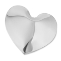 Zięta Hot Heart rzeźba wariant Hot Heart Inflated kolor Inox Polished