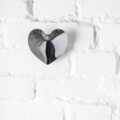 Zięta Hot Heart rzeźba wariant Hot Heart Inflated kolor Inox Polished