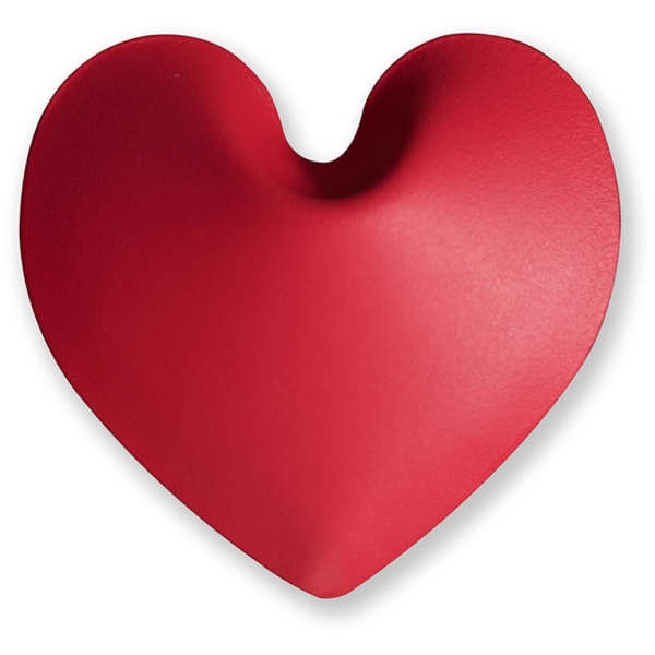 Zięta Hot Heart rzeźba wariant Hot Heart Inflated kolor Strawberry Red Matt 3018