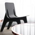 Zięta J-Chair krzesło wariant J-Chair kolor Graphite Grey Matt 7021 Aluminium wykończenie No Leather