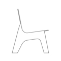 Zięta J-Chair krzesło wariant J-Chair kolor Graphite Grey Matt 7021 Aluminium wykończenie No Leather