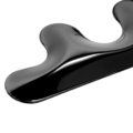 Zięta Kamm wieszak/rzeźba wariant Kamm 9 kolor Black Glossy 9005