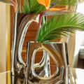 Zięta Karava Vase wazon wariant Karava Vase 30 kolor Inox Polished