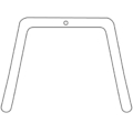 Zięta Koza Table Constructions podstawa stołu wariant Koza Table Construction kolor Inox Polished