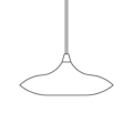 Zięta Lampin lampa wisząca wariant-rozmiar Lampin 15 kolor Inox Polished CCT (Skorelowana Temperatura Barwowa): CCT 2700