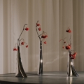 Zięta Leyki Vase wazon/rzeźba wariant Leyki Set kolor Inox Polished