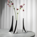 Zięta Leyki Vase wazon/rzeźba wariant Leyki Set kolor Inox Polished
