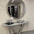 Zięta Oko lustro/rzeźba wariant Oko 36 kolor Inox Polished
