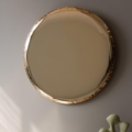 Zięta Oko lustro/rzeźba wariant Oko 95 kolor Aurum Light Gold