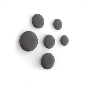 Zięta Pin Set rzeźba ścienna wariant Pin Set 6 kolor Umbra Grey Matt 7022