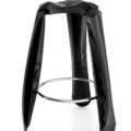 Zięta Plopp stołek wariant Plopp Bar kolor Black Glossy 9005