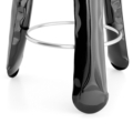 Zięta Plopp stołek wariant Plopp Bar kolor Black Glossy 9005