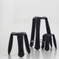 Zięta Plopp stołek wariant Plopp Bar kolor Black Glossy 9005