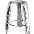 Zięta Plopp stołek wariant Plopp Bar kolor Inox Polished