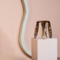 Zięta Plopp stołek wariant Plopp Mini kolor Heat Flamed Gold