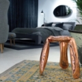 Zięta Plopp stołek wariant Plopp Standard kolor Copper Polished