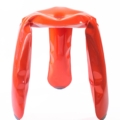 Zięta Plopp stołek wariant Plopp Standard kolor NEON Orange 2005 Aluminium