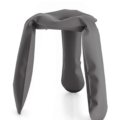 Zięta Plopp stołek wariant Plopp Standard kolor Umbra Grey Matt 7022