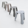 Zięta Plopp stołek wariant Plopp Standard kolor Umbra Grey Matt 7022