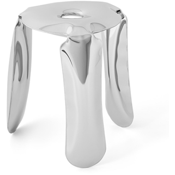 Zięta Ploppy Miniature stołek wariant Ploppy Miniature kolor Inox Polished