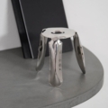 Zięta Ploppy Miniature stołek wariant Ploppy Miniature kolor Inox Polished