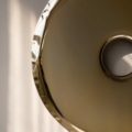 Zięta Rondo Lustro rzeźba ścienna wariant Rondo 120 kolor Aurum Light Gold