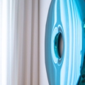 Zięta Rondo Lustro rzeźba ścienna wariant Rondo 75 kolor Gradient Sapphire