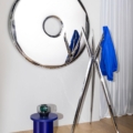 Zięta Rondo Lustro rzeźba ścienna wariant Rondo 75 kolor Inox Polished