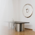 Zięta Rondo Lustro rzeźba ścienna wariant Rondo 75 kolor Inox Polished