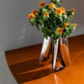 Zięta Rotation Vase wazon wariant Rotation Vase 30 kolor Inox Polished