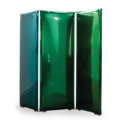 Zięta Sonar parawan/ rzeźbiarska ścianka działowa wariant Sonar kolor Gradient Emerald/Sapphire