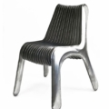Zięta Steel In Rotation Chair krzesło wariant Steel In Rotation Chair kolor Inox Polished