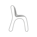 Zięta Steel In Rotation Chair krzesło wariant Steel In Rotation Chair kolor Inox Polished