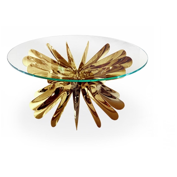 Zieta-Steel-In-Rotation-Coffee-Table-szezlong-wariant-Sir-Coffee-Table-1-blat-Glass-nogi-Heat-Flamed-Gold-1.jpg Zięta Steel In Rotation Coffee Table szezlong wariant Sir Coffee Table 1 blat Glass nogi Heat Flamed Gold