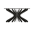Zięta Steel In Rotation Coffee Table szezlong wariant Sir Coffee Table 3 blat Glass nogi Heat Flamed Gold