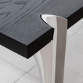 Zięta Stół Lagom stół wariant Lagom Table blat Dark Oak nogi Inox Brushed