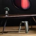 Zięta Stół Nogi stół wariant Nogi Table blat Smoked Oak nogi Black Glossy 9005