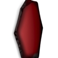 Zięta Tafla C lustro/rzeźba wariant Tafla C4.5 kolor Transitions Red Rubin