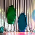 Zięta Tafla C lustro/rzeźba wariant Tafla C6 kolor Gradient Emerald