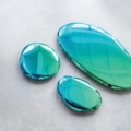 Zięta Tafla O lustro/rzeźba wariant Tafla O2 kolor Gradient Emerald/Sapphire