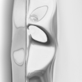 Zięta Tafla O lustro/rzeźba wariant Tafla O4.5 kolor Inox Polished