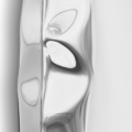 Zięta Tafla O lustro/rzeźba wariant Tafla O4 kolor Inox Polished