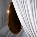Zięta Tafla O lustro/rzeźba wariant Tafla O5 kolor Aurum Light Gold