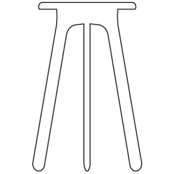 Zieta-Ultraleggera-Stool-stolek-wariant-Ultraleggera-Kitchen-Stool-kolor-Anodic-Black-Aluminium-rysunek-techniczny.jpg Zięta Ultraleggera Stool stołek wariant Ultraleggera Kitchen Stool kolor Anodic Black Aluminium