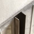 komoda Hessentia Domino 429 zaprojektowana przez Claudio Cappellini, materiały: Marmur, Żywica artystyczna, Metal
